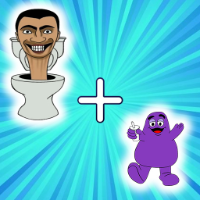 Grimace Vs Skibidi